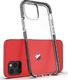 Hurtel Spring Case pokrowiec żelowe etui z kolorową ramką do iPhone 13 mini czarny 3