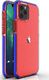Hurtel Spring Case pokrowiec żelowe etui z kolorową ramką do iPhone 13 mini ciemnoniebieski 1