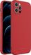 Wozinsky Wozinsky Color Case silikonowe elastyczne wytrzymałe etui iPhone 13 Pro Max czerwony 1