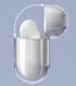 Hurtel Etui ochronne Case A do AirPods 1/2 przezroczyste 2