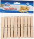 Lifetime Clean clothespins 9,5 cm drewno brąz 20 sztuk 2