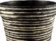 Pepco PEPCO Osłonka wyplatana, 28.5x25cm Ciemnobeżowy 2