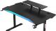 Biurko Ultradesk Atomic Czarne 139 cmx74 cm 5
