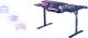 Biurko Ultradesk Atomic Czarne 139 cmx74 cm 7