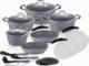 Berlinger Haus GARNKI GRANITOWE 18 ELE BERLINGER HAUS GRAY STONE TOUCH BH-6196 1