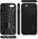 Braders Etui Spigen Liquid Air + Szkło Hartowane do iPhone 7 / 8 / SE 2020 Black 5