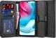 Braders Etui Portfel Wallet 2 + Szkło do Motorola Moto G60S 3