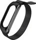 Braders Metalowa Bransoleta do Mi Band 3 / 4 / 5 / 6 czarny 1