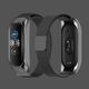 Braders Metalowa Bransoleta do Mi Band 3 / 4 / 5 / 6 czarny 4