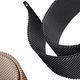 Braders Metalowa Bransoleta do Mi Band 3 / 4 / 5 / 6 czarny 5