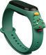 Braders Strap Xmas opaska do Xiaomi Mi Band 6 / Mi Band 5 silikonowy pasek bransoletka ciemnozielony (choinka 2) 1