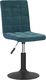 vidaXL Obrotowe krzesła stołowe, 2 szt., niebieskie, aksamitne 4