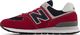 New Balance New Balance klasyczne sneakersy buty męskie ML574EH2 - bordowe 49 1