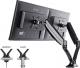 iiyama Uchwyt biurkowy na 2 monitory 10" - 27" (DS3002C-B1) 1