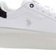U.S. Polo Assn U.S. Polo HELIS002 MET- WHI-BLK02 39 6
