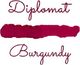 Diplomat atrament Diplo Octopus szklanka 30 ml bordeaux 1