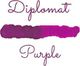 Diplomat atrament Diplo Octopus 30 ml szklany fioletowy 1