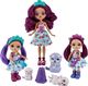 Mattel Lalki Enchantimals Rodzina Otter Wydry Zestaw lalki + zwierzątka 2