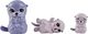 Mattel Lalki Enchantimals Rodzina Otter Wydry Zestaw lalki + zwierzątka 5