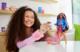 Lalka Barbie Mattel Extra Moda - Sportowa sukienka/Czarno-różowe włosy (GRN27/HDJ46) 4