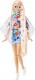 Lalka Barbie Mattel Extra Moda - Komplet w kwiatki/Blond włosy (GRN27/HDJ45) 4