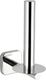 Wenko uchwyt rolki toalety Mezzano 8 x 18 cm stal nierdzewna srebrna 1