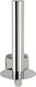 Wenko uchwyt rolki toalety Mezzano 8 x 18 cm stal nierdzewna srebrna 2
