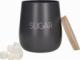 KitchenCraft cukiernica 15 x 12,5 cm drewno/stal szara/naturalna 2