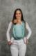 LennyLamb Chusta tkana - Mała Jodełka Baby Mint 2