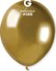 Gemar Balony chromowane Złote, AB50, 13 cm, 100 szt 1