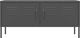 vidaXL Szafka pod telewizor, antracytowa, 105x35x50 cm, stalowa 5