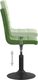 vidaXL Obrotowe krzesła stołowe, 4 szt., ciemnozielone, aksamitne 8