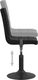 vidaXL Obrotowe krzesła stołowe, 4 szt., czarne, obite aksamitem 8