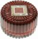 Pepco PEPCO Świeca w szkle, 8.5x5.2 cm Czerwony 1