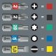Wera Wera Impaktor Bit-Check 10 pieces (05057 - Bit assortment 9