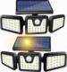 Kinkiet LTC Lampa solarna LTC 74 x LED SMD, 20 W, czujnik ruchu i zmierzchu, regulacja kąta świecenia, akumulator 2400 mAh. 4