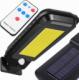 Kinkiet LTC Lampa solarna LTC 30 W COB, 2000 lm, sensor ruchu i zmierzchu, akumulator 2400 mAh + pilot. 3