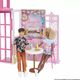 Mattel Barbie - Kompaktowy domek dla lalek (HCD47) 5