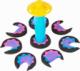 Spin Master Kinetic Sand Piasek kinetyczny Zaskakujace efekty. Zestaw z akcesoriami 6063482 Spin Master 10