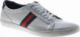Pantofelek24 Białe sportowe buty męskie z naturalnej skóry /661-91 S117/ 44 1