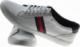 Pantofelek24 Białe sportowe buty męskie z naturalnej skóry /661-91 S117/ 44 5