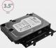 Axagon Ramka 5.25" na dyski 4x 2,5"/2x 2,5" + 1x 3,5" (RHD-435) 5