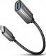 Adapter USB Axagon USB-C - USB Szary  (RUCM-AFAC) 1