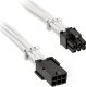 BitFenix PCIe 6-pin - PCIe 6-pin, 0.45m, Biały (BFA-MAC-6PEG45WK-RP) 1