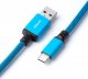 Kabel USB CableMod USB-A - USB-C 1.5 m Niebieski (CM-PKCA-CLBALB-KLB150KLB-R) 3