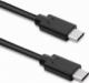 Kabel USB Qoltec USB-C - USB-C 1.4 m Czarny (52350) 2