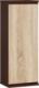 Fabryka Mebli Akord Witryna - Szafka wisząca W 40 cm CLP Wenge / Dąb sonoma 1