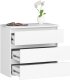 Fabryka Mebli Akord SZAFKA NOCNA CL3 60 cm BIAŁA 2