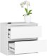 Fabryka Mebli Akord KOMODA K 60 cm 2 SZUFLADY BIAŁA 6