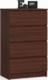 Fabryka Mebli Akord KOMODA K 60 cm 4 SZUFLADY WENGE 1